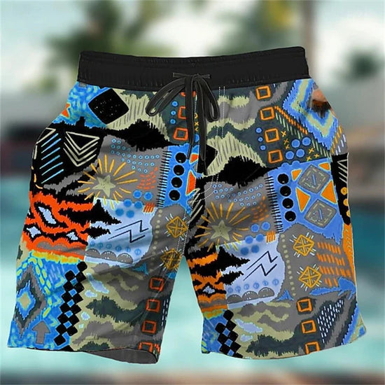 Costume Pantaloncini da uomo con stampa 3D, Harajuku Y2k